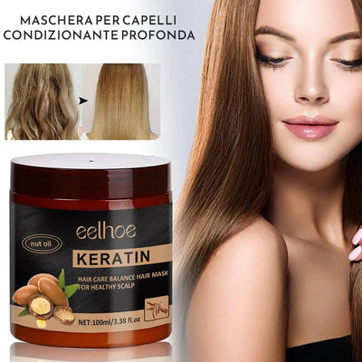 Maschera Riparatrice Molecolare Leave-In K18 – Trattamento Intensivo alla Cheratina per Capelli e Cuoio Capelluto | Ripara, Ammorbidisce e Rinnova Capelli Danneggiati (1/5 Pezzi)